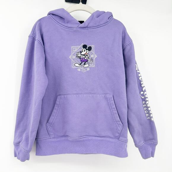 Disneyland 100 Years Of Wonder‎ Kids Embroidered Mickey Mouse Friends Hoodie 5/6 - Picture 1 of 7